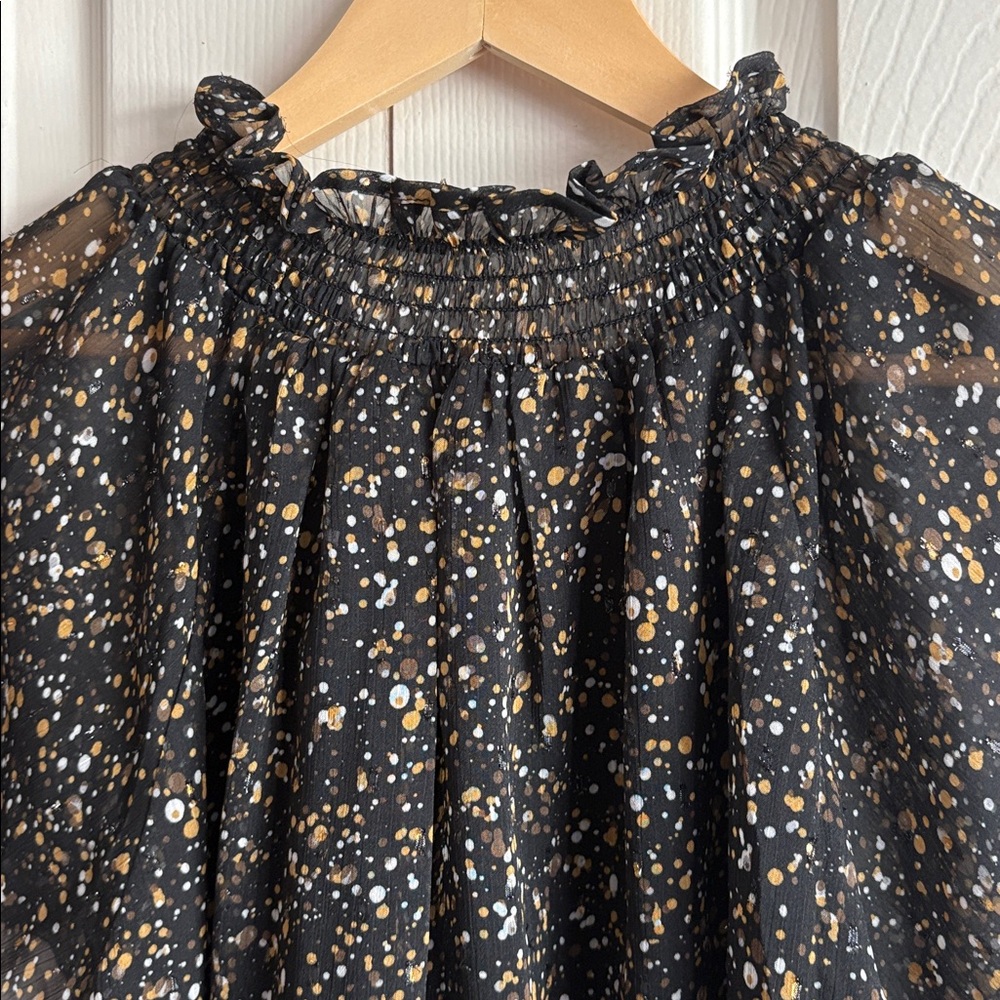 🔥Madison Marcus Elegant Black and Gold Women's Top
